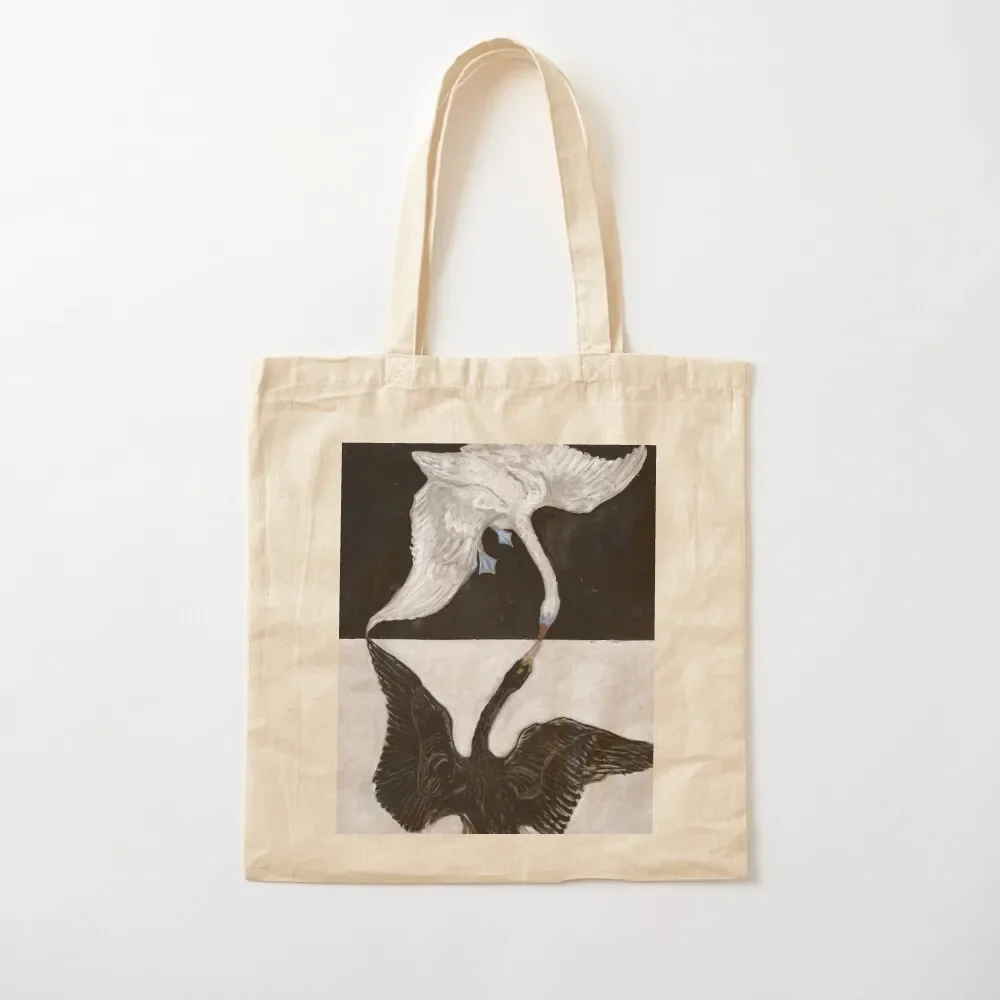 

The Swan by Hilma af Klint, 1915 Tote Bag Women's handbag Big bag women sacs de shopping women bag