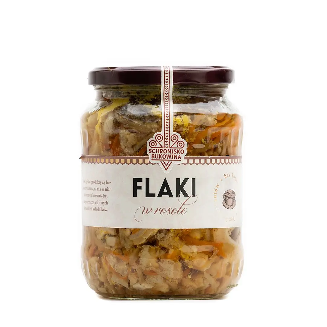 Zupa Flaki w rosole 700ml - Schronisko Bukowina