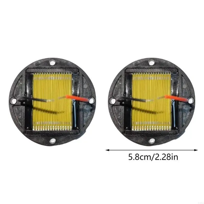 F3MA 2PCS Tweetters 65 мм 4OM для проектов DIY -динамиков и громкоговорителей слухового улучшения