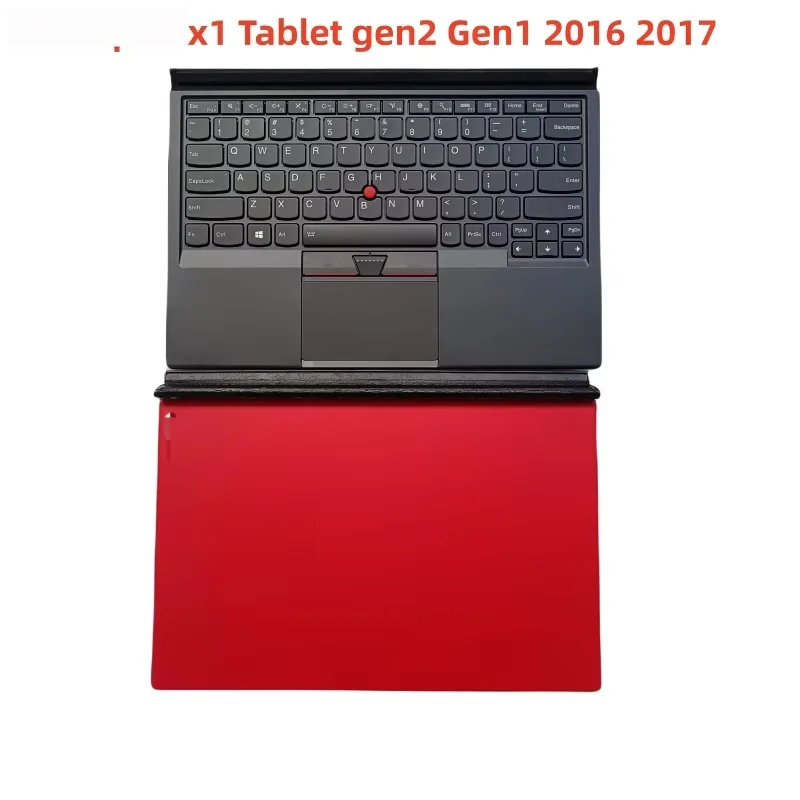 New original 2016 2017 For Lenovo Thinkpad X1 Tablet X1 T1st Ge1 Gen2 Portable External Docking Backlight US Keyboard Red Black - Image 3
