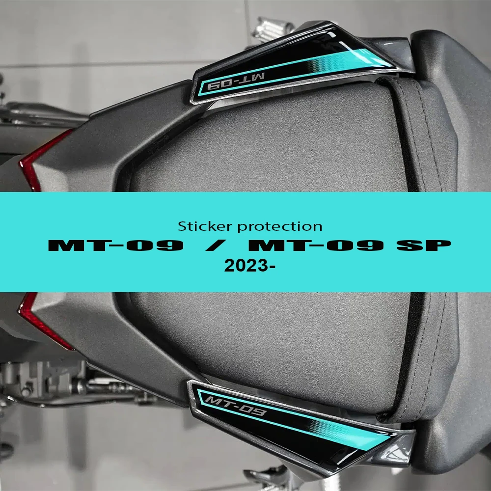

Passenger Handrail Protection 3D Sticker Kit Motorcycle Accessories Kit For MT 09 / SP 2024 2025