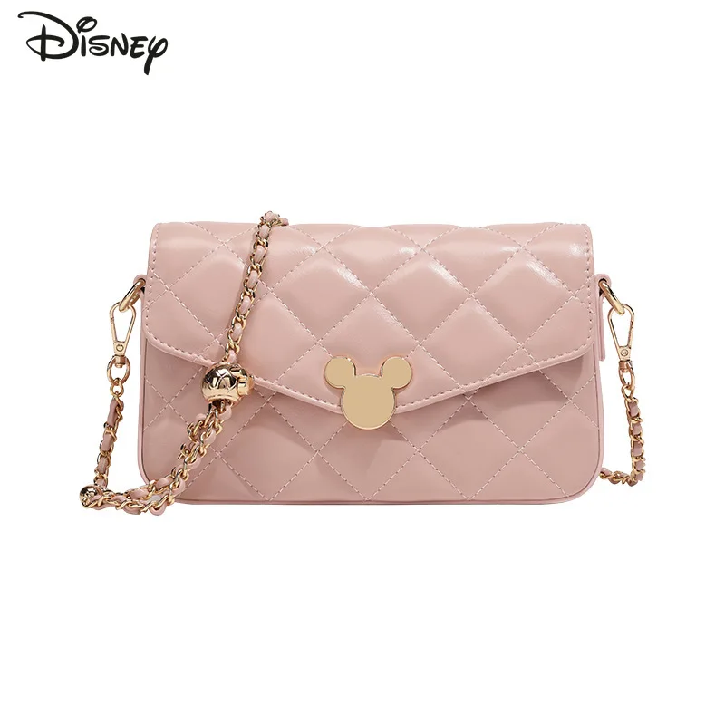 ديزني ميكي 2026 جديد المرأة حقيبة كروسبودي موضة عالية الجودة سلسلة حقيبة نسائية بلون تنوعا فتاة الهاتف حقيبة التخزين
