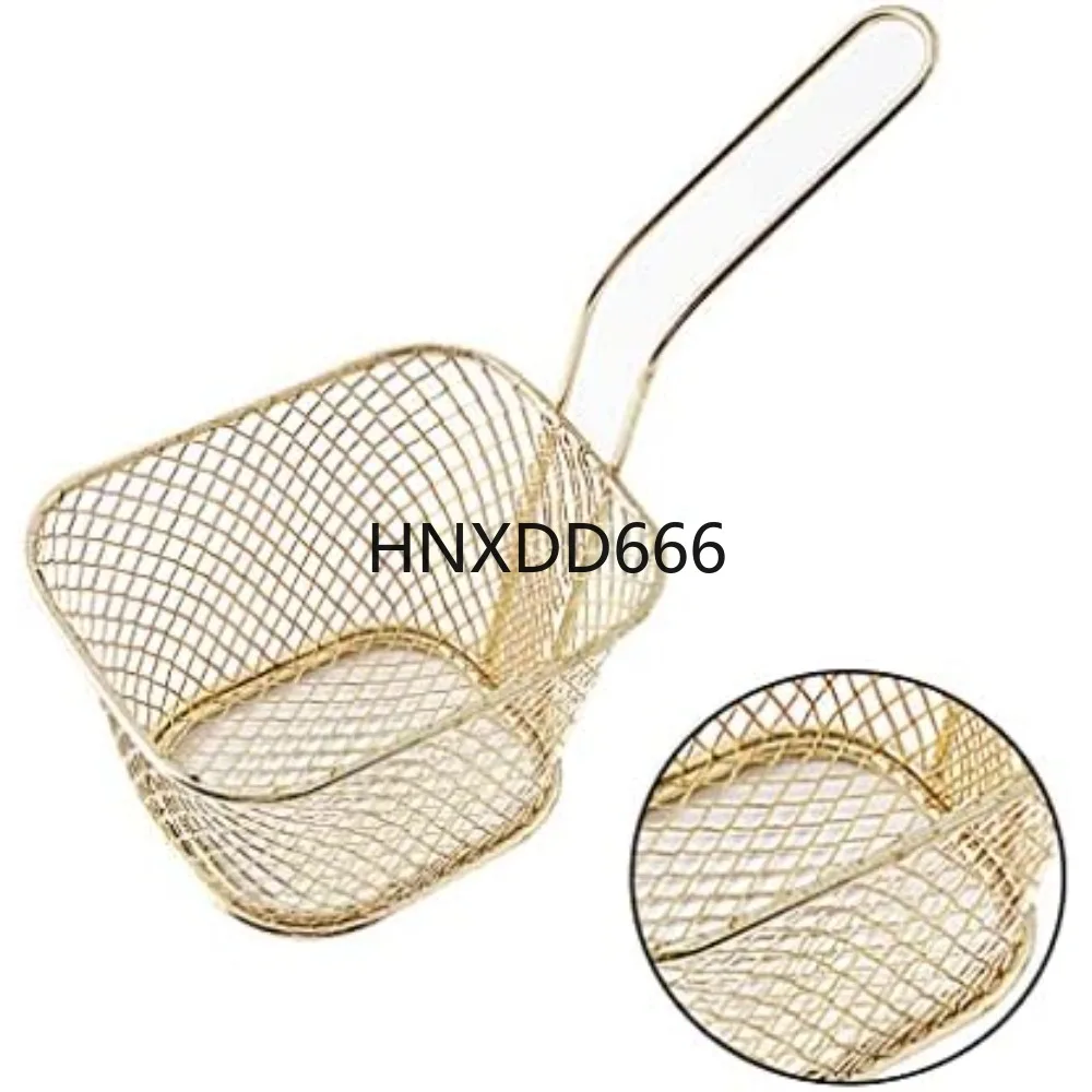

Корзины для жарки стружки, ситечки для еды, 5/6 шт., корзины для жарки из нержавеющей стали, корзина для презентации чипсов, сито, комплект корзины для еды