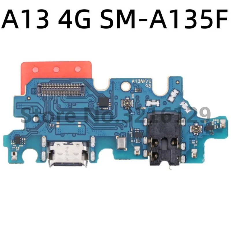 New For Samsung Galaxy A13 4G SM-A135F 5G SM-A136B SM-A137 A21 SM-A215 USB Charger Charging Board Dock Port Connector Flex Cable