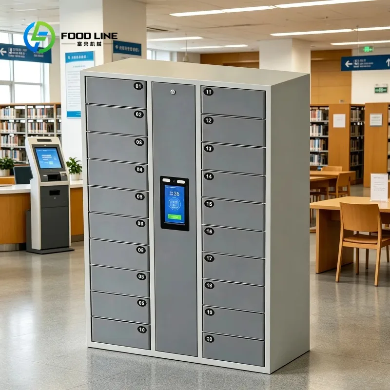 Customized Modern Outdoor Express Digital Delivery Self-storage Metal Cabinet Smart Smart Package Locker with Touch Screen