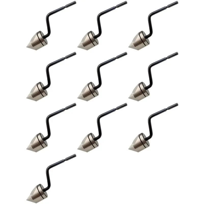 ABSS-10X Countersink Blade,Inner Hole Chamfer Deburring Repairing Blade For Wood/Plastic/Steel, Replacement Countersink Blade