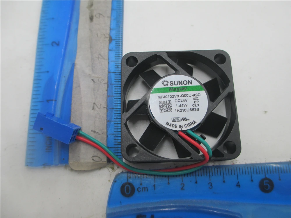 

Original for MF40102VX-1Q03C-A99 MF40102VX-Q00U-A9D SUNON 4010 24V 1.4W 2-wire silent fan