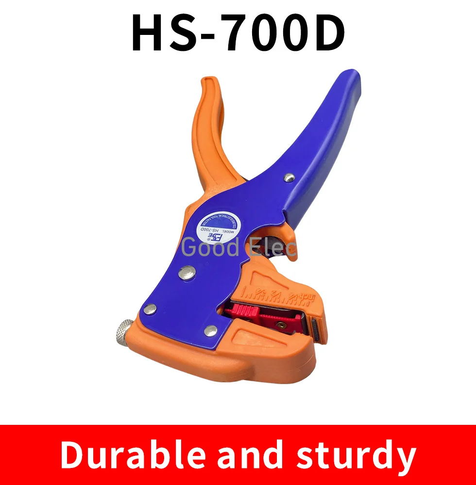 HS-700D Self-Adjusting insulation Wire Stripper automatic wire strippers stripping range 0.25-2.5mm2 High Quality TOOL