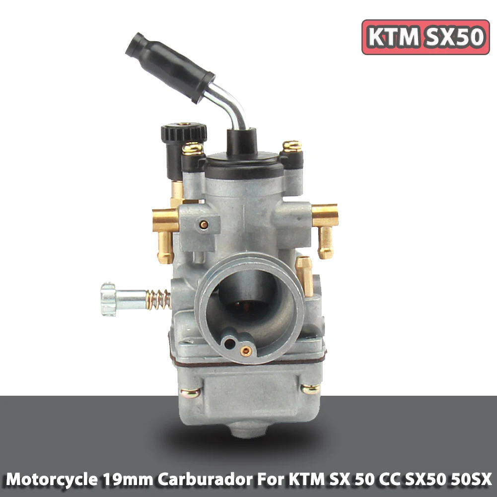 Motorcycle 19mm Carburetor For KTM SX 50 50cc SX50 50SX 2001-2008 Junior Dirt Pit Bike Senior Adventure Carbure Part Accessories