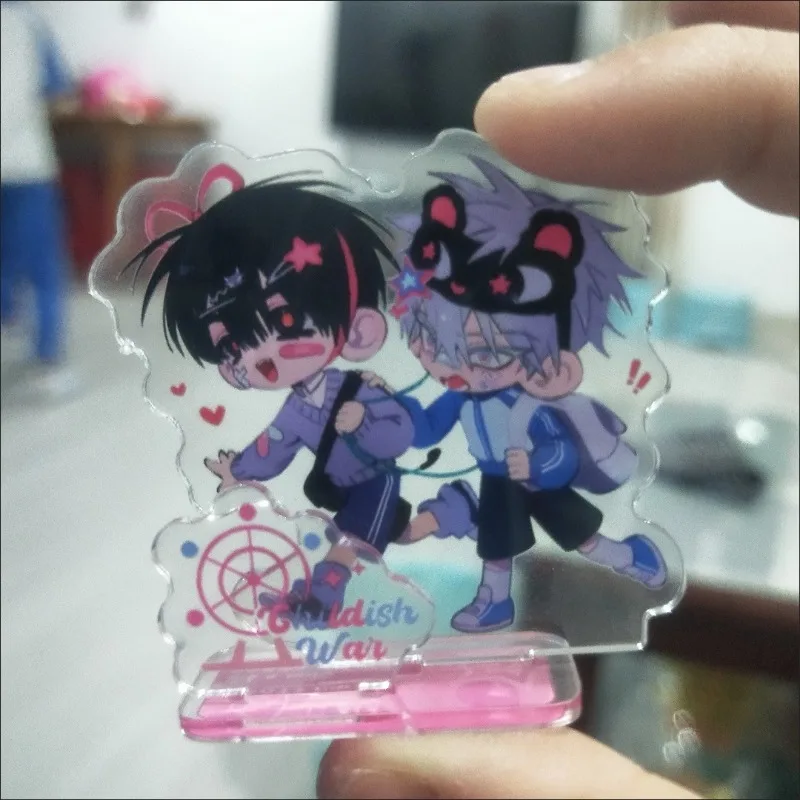 2025 الغريبة المرحلة التلفزيون أنيمي الاكريليك حامل الشكل عمل إيفان حتى الطرفية الشكل الاطفال نماذج لعبة الحلي هدية عيد ميلاد #4