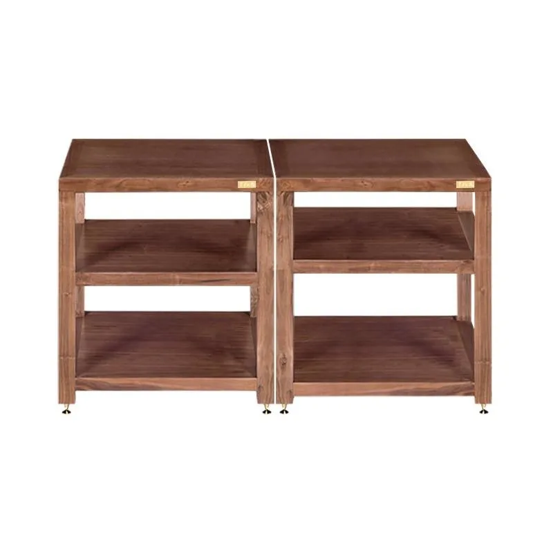 Audio Rack, Audio Amplifier Cabinet, Solid Wood Professional Cabinet Placement Rack, Audio Cabinet