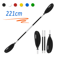 4-Piece Aluminum  Paddle Two Way Paddle One Way Paddle Nylon Kayak Boat Paddle Surfpaddle Sap Outdoor Water Sports