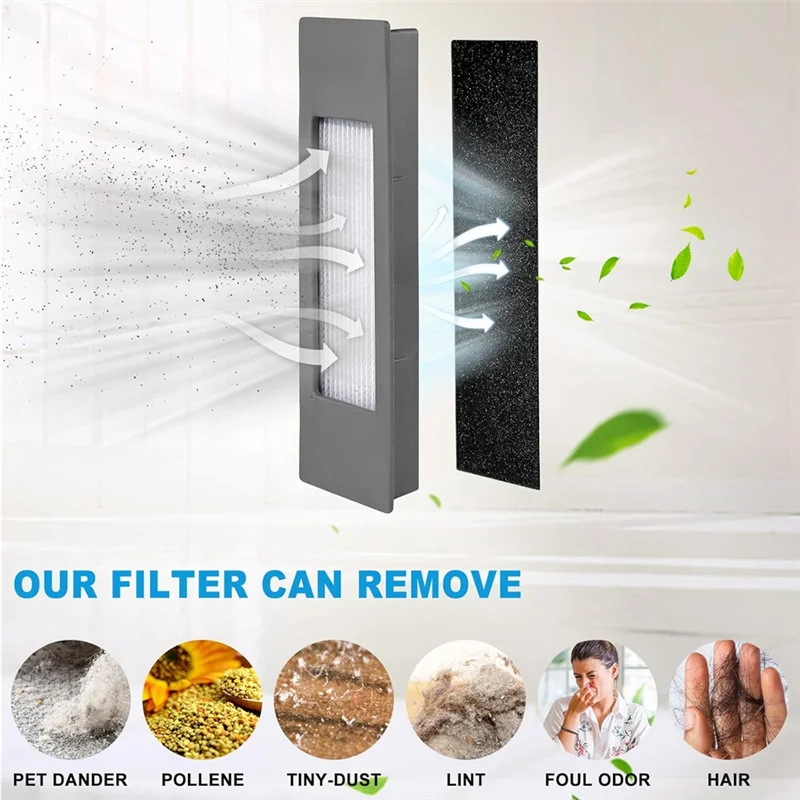 WORTHOWN-Per Ecovacs DEEBOT OZMO T8 AIVI/T8 Max/T8 Series/N8 Pro/N8 Pro Plus Robot Aspirapolvere Parti di ricambio