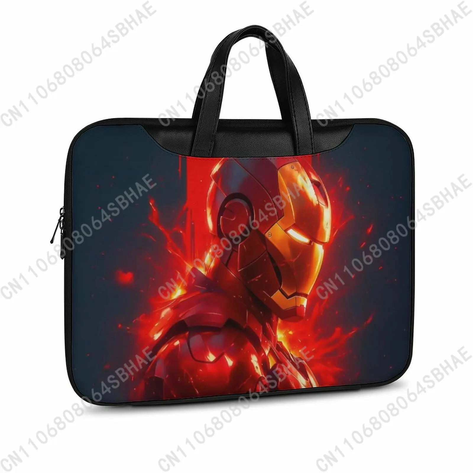 

Кожаный портфель Marvel Iron Man на заказ, унисекс, для ноутбука, деловой, ретро, из натуральной кожи, для косплея