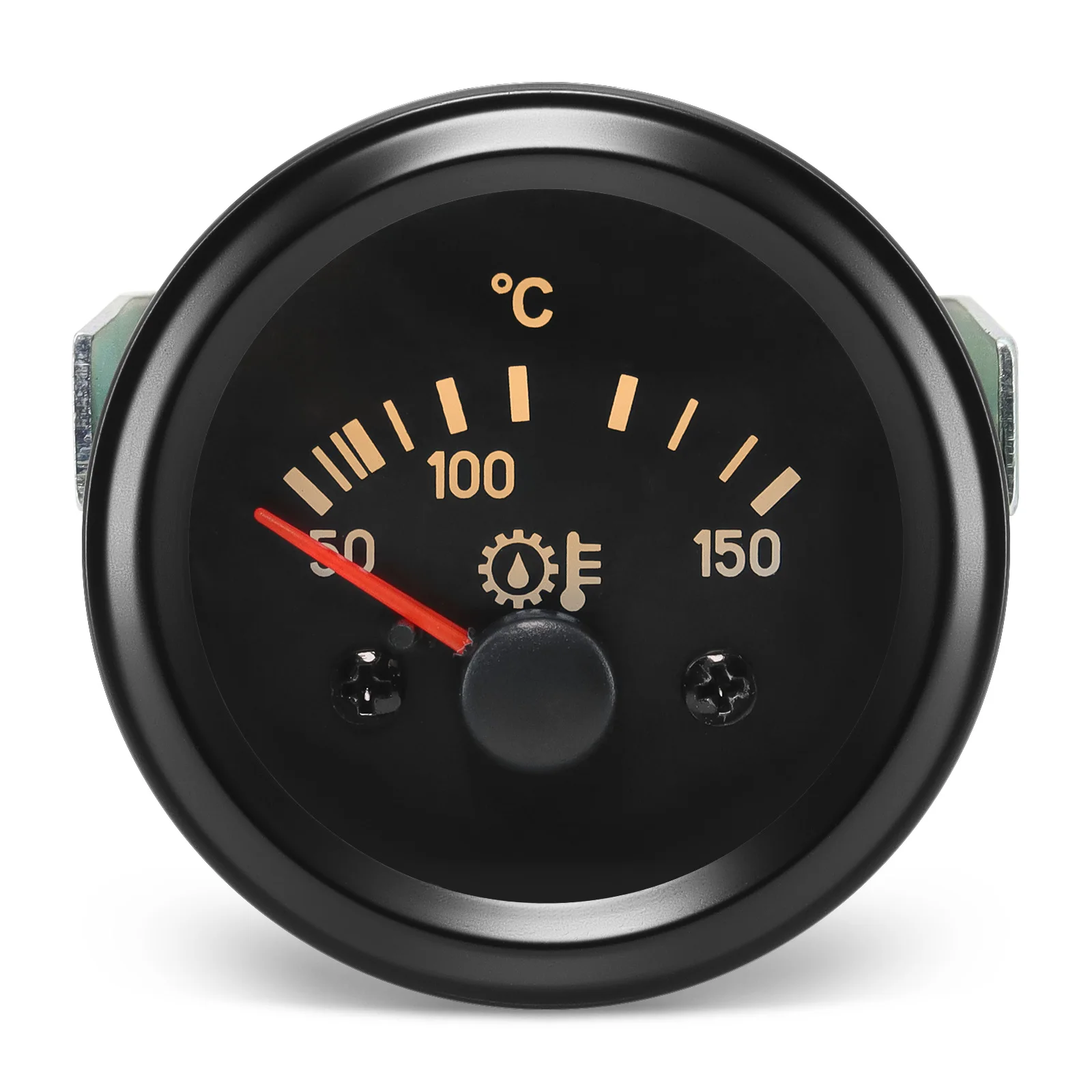 52mm VDO Gauge no Sensor LED Pointer Water/Oil Temperature Gauge Voltmeter Oil Pressure Meter Indicator for Diesel Car Custom