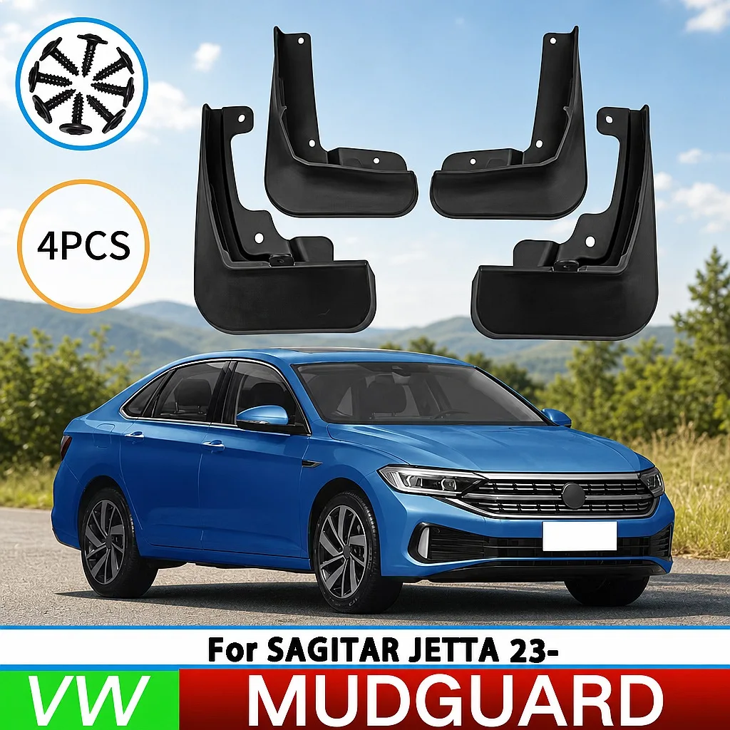 

Suitable for VW Sagitar Jetta 2023 Front Rear Mudguards Car Tire Splash Guards Accessories