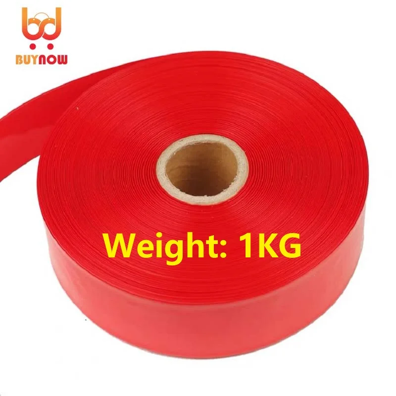 1Kg/pack Food grade Environment-friendly plastics Casings gules Sausage Banana Songjiang egg Ham sausage width 45/85/120mm DIY