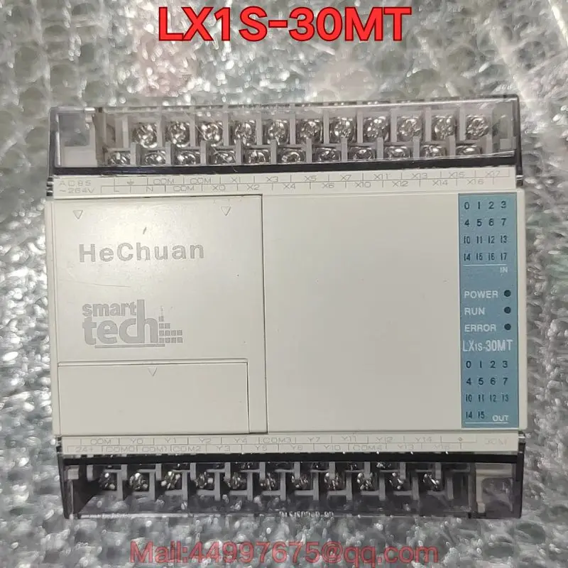 

Second-hand LX1S-30MT PLC controller functional test is normal