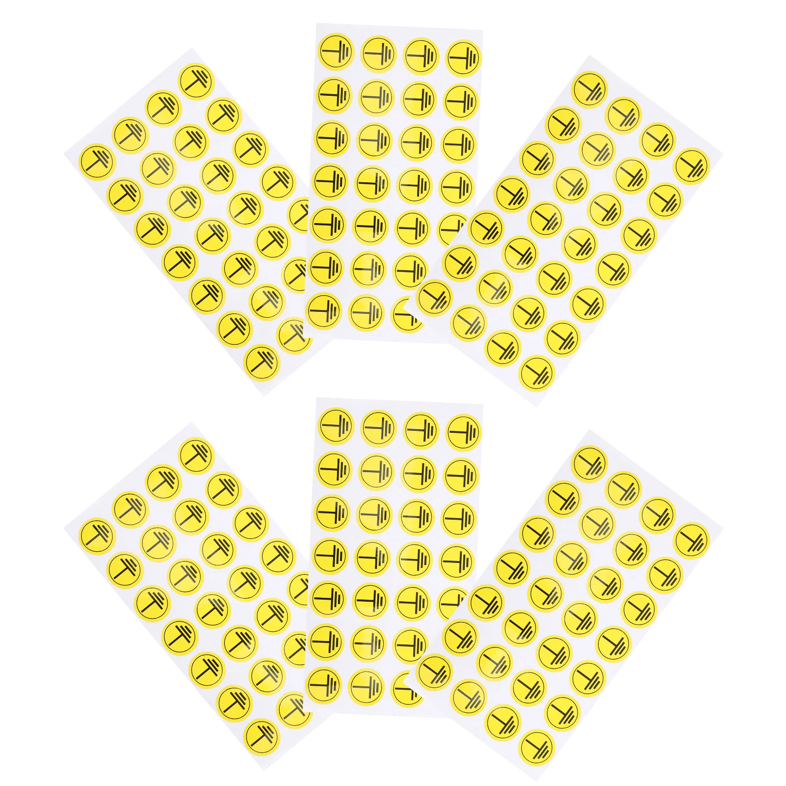 1 مجموعة 1 مجموعة ملصقات ملصقات تحذيرية مقاومة للماء للمعدات الكهربائية سلامة التأريض الشارات علامات أمن الآلات #2