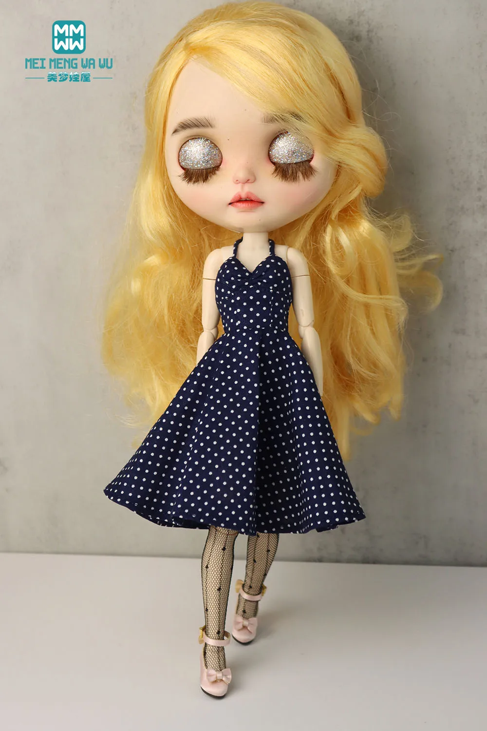 NEW 28-30cm Blyth Azone OB22 OB24 Doll Clothes Fashion Suspender Skirt Halter Dress