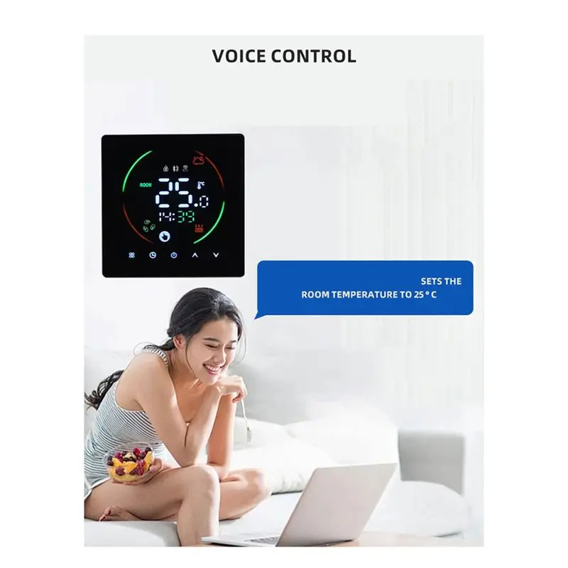 DT17 Tuya Smart Home Thermostat WIFI Floor Thermoregulator Electric Heating Controller for Boiler TRV 3A