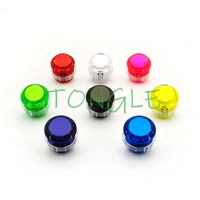 

2PCS Original Korean CROWN 30mm Silent 203C-S Push Button Arcade Cherry Switch DIY Joystick PC PS3 XBOX HITBOX Fighting Tekken