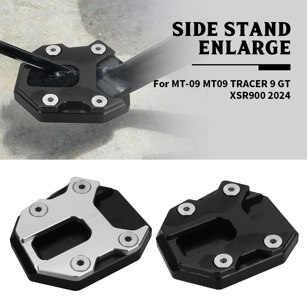 

FOR Yamaha MT-09/MT09 MT-09 SP/MT09 SP SR900 Side Stand Enlarge Pad Plate Kickstand Enlarger Support Extension Enlarge 2021-2025