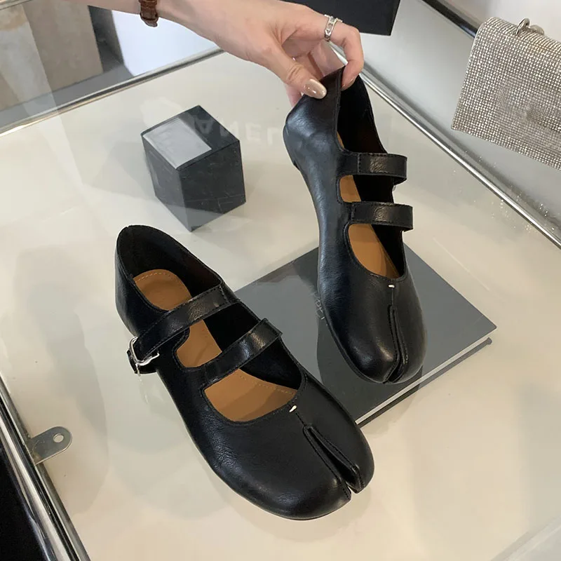 

2025/Новая мода, женские туфли на плоской подошве с необычным носком, туфли Мэри Джейн в стиле Лолиты, мягкая женская обувь на плоской подошве с пряжкой и ремешком, женская обувь на плоской подошве