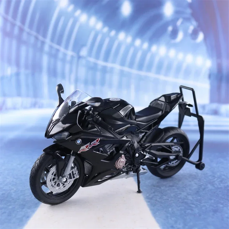 WELLY 1:12 2021 BMW S1000 RR Motorcycle High Simulation Alloy Model Adult Collection Decoration Gifts Toys for Boys B731