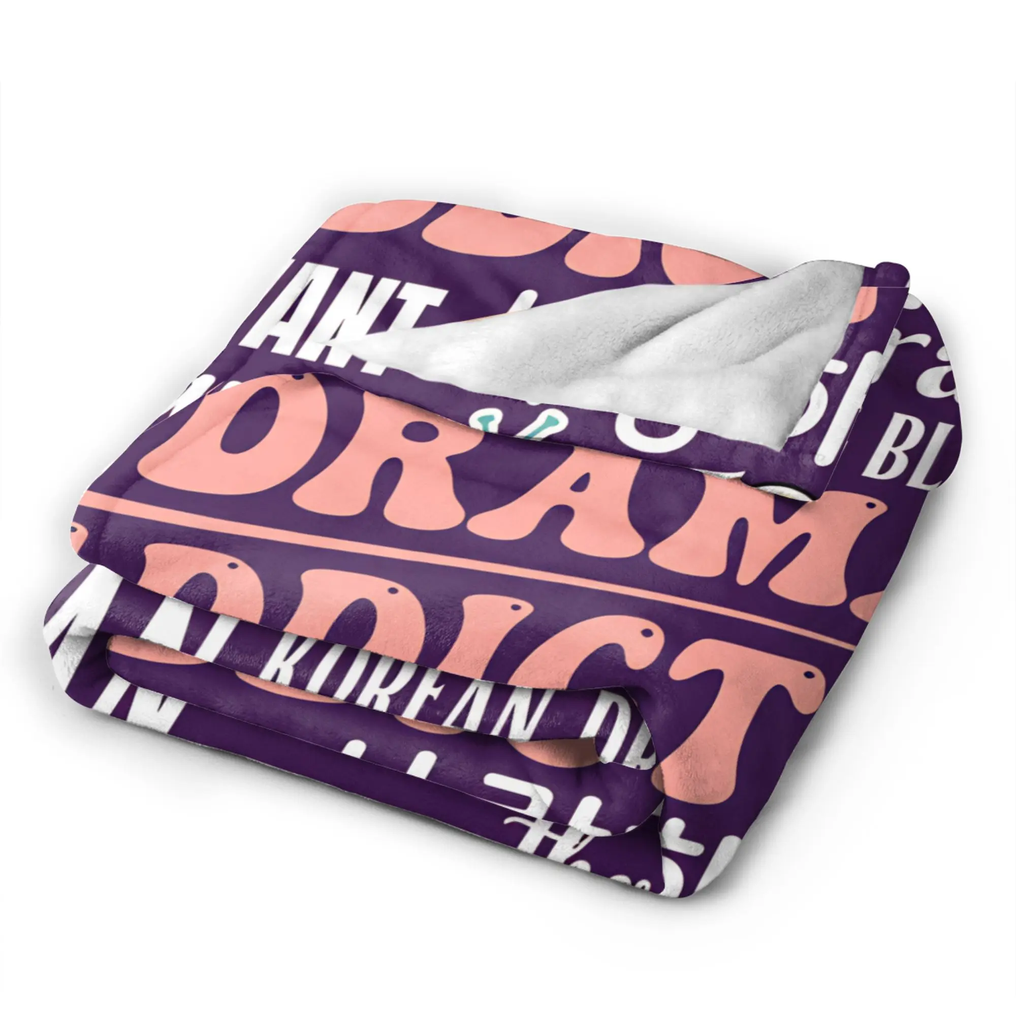 K-Drama K Pop Korean Plush Blankets Boy Girl  Flannel Throw Blanket For Couch Chair Soft Warm Design Quality Bedspread Gift