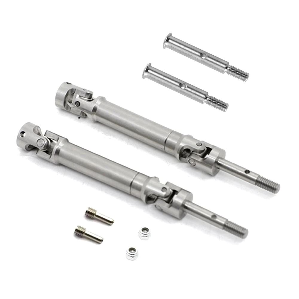 

Stainless Steel Front Axle Shaft and Rear Drive Shaft for 1/10 2WD Slash Stampede Upgrade Parts