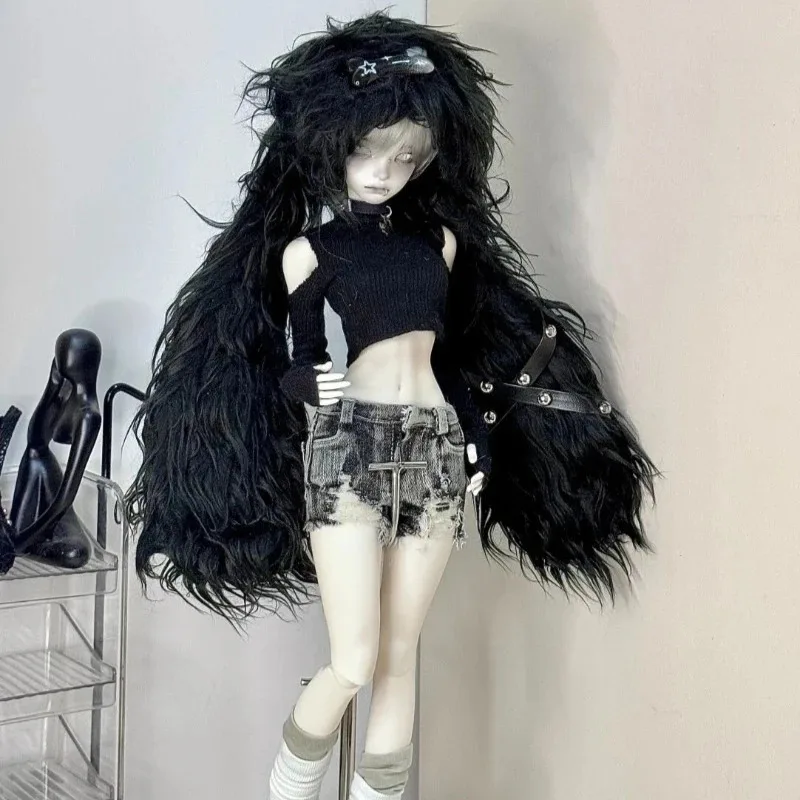 

Шляпка для куклы BJD 60/45/30 см, в форме кроличьих ушек, для игр и модных образов, аксессуары для кукол 1/3, 1/4, 1/6, без куклы.
