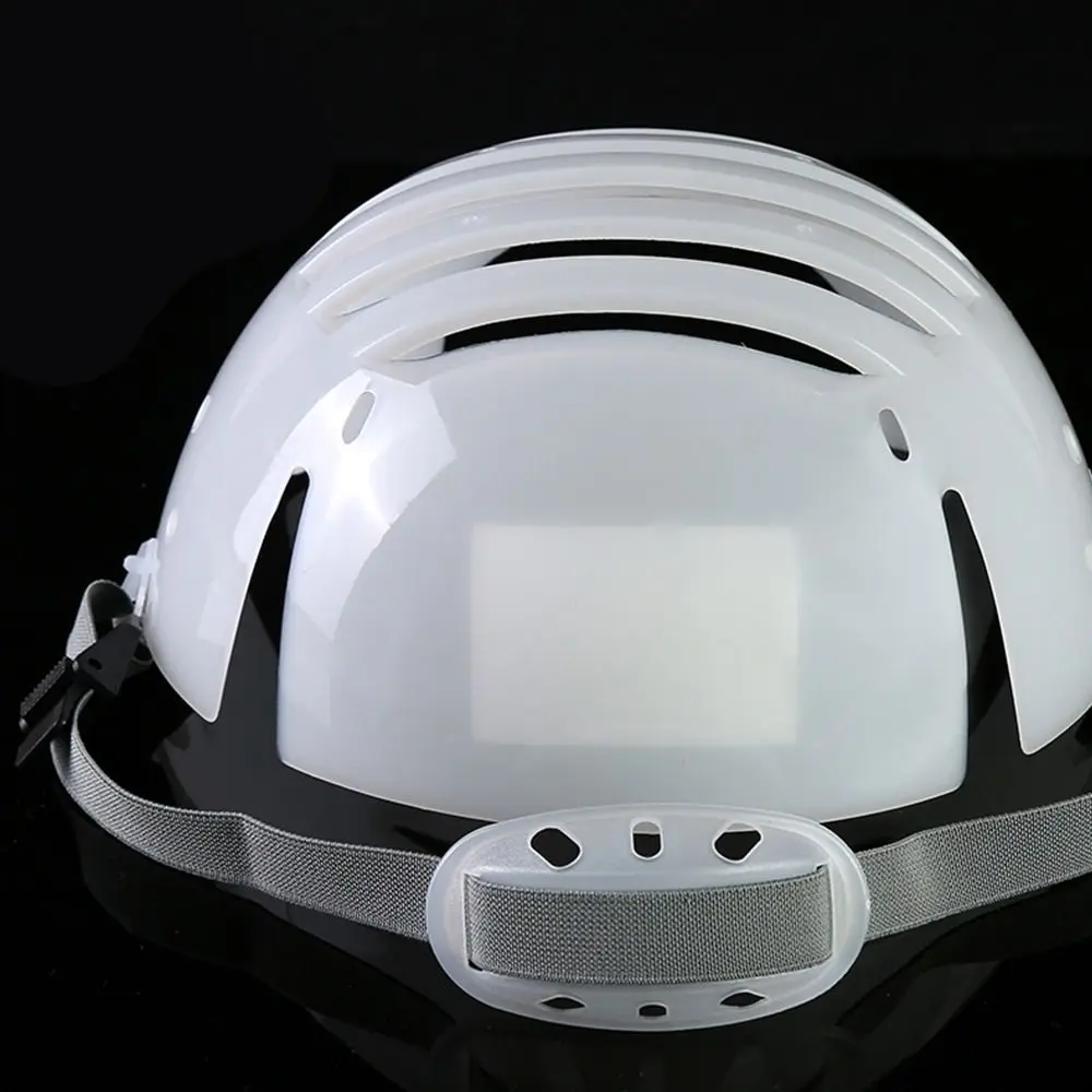 PE Safety Helmet Lining Anti-collision Lightweight Work Safe Protective Hat White Grey Protective Head Mandibular Band