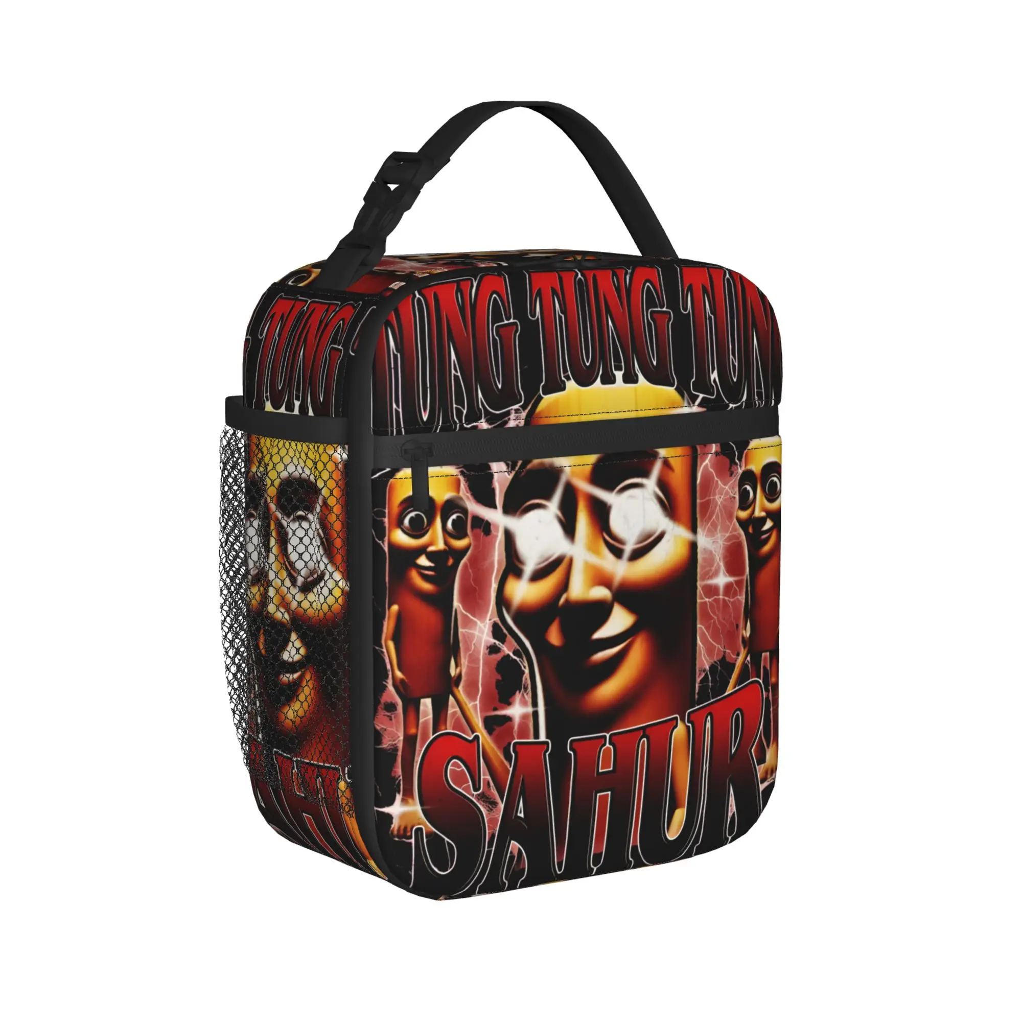 Tung Tung 2026 Lunch Bag  Convenient Lunch Box Women School Graphic Design Cooler Bag Aesthetic Waterproof Thermal Lunch Bags