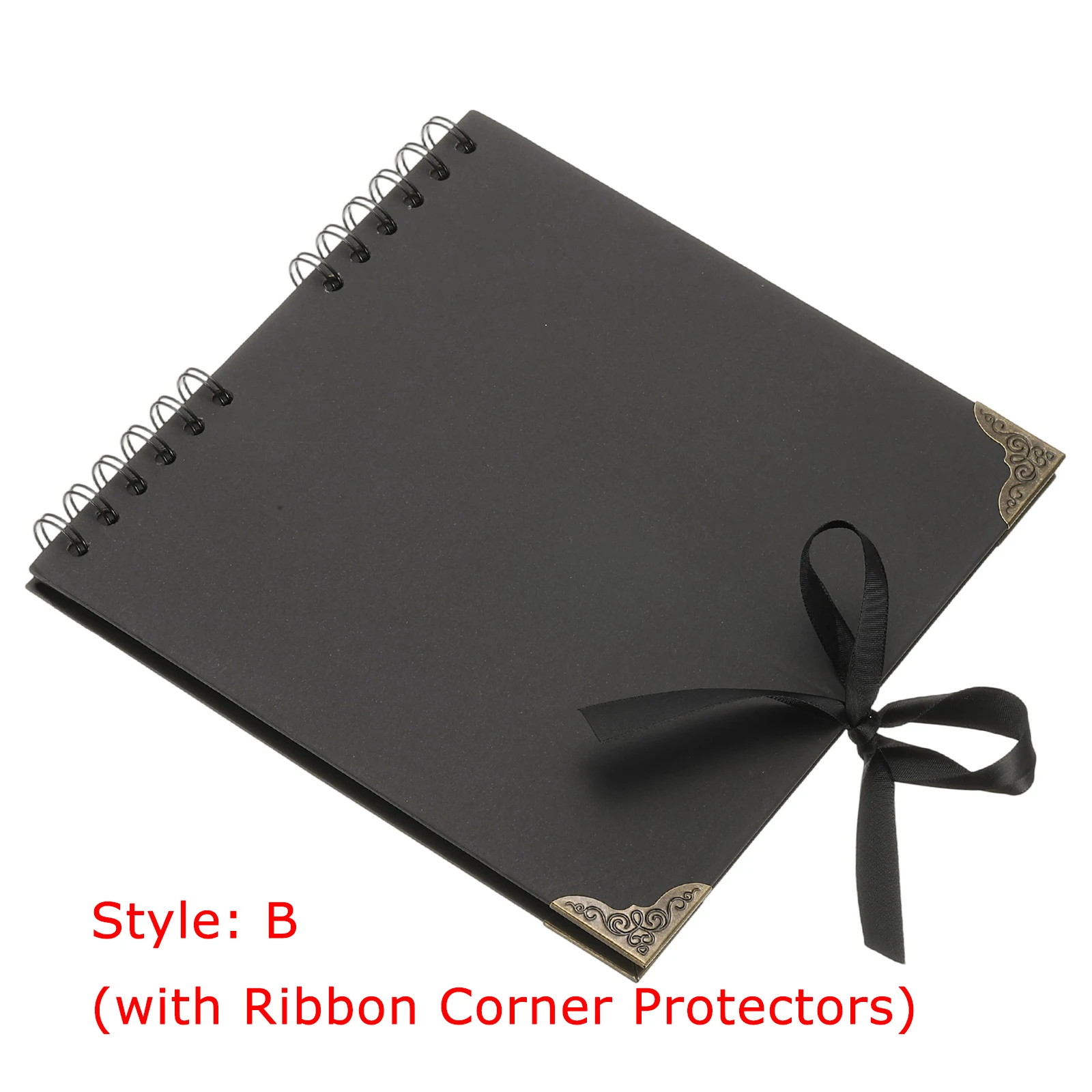 1/2 قطعة ألبومات الصور سجل القصاصات غلاف فني سكرابوكينغ كتاب ألبوم بها بنفسك لوازم مع الشريط الزفاف هدية للذكرى السنوية كتاب الذاكرة