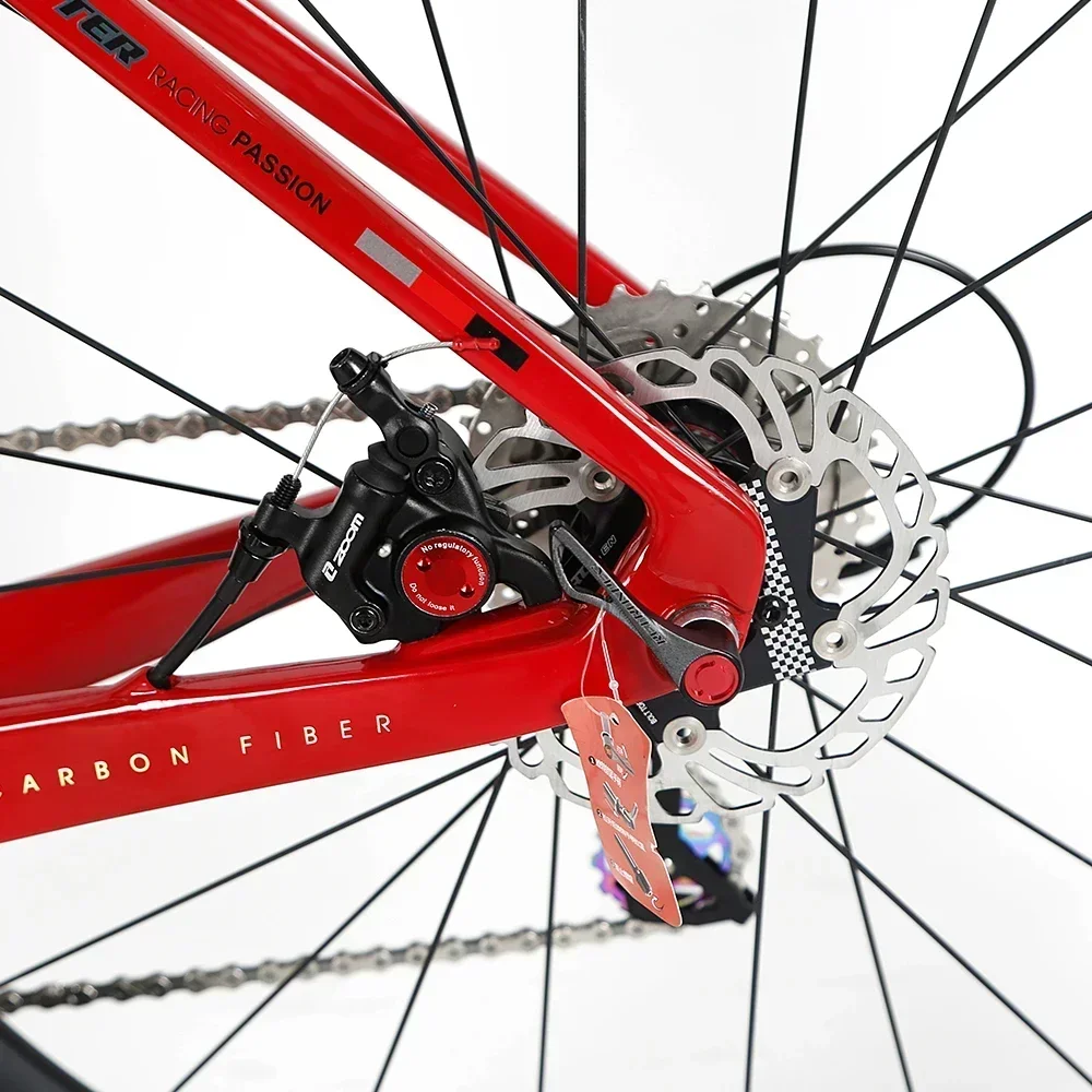 تويتر R10 105/R7000-2*11S T800 كامل مخفي داخل كابل مع عجلات الكربون 700C الصحن الهيدروليكي الفرامل ألياف الكربون الطريق دراجة #5