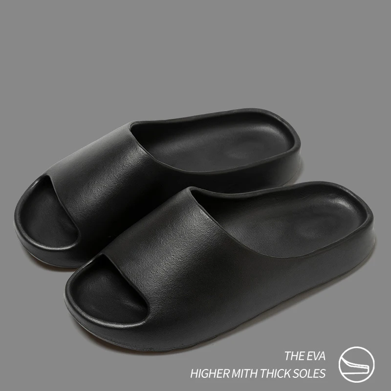 

Summer Slippers, Waterproof Thick-Soled Couple's Sandals, Women's Indoor and Outdoor Wear, Comfortable at Home, Coconut Slippers