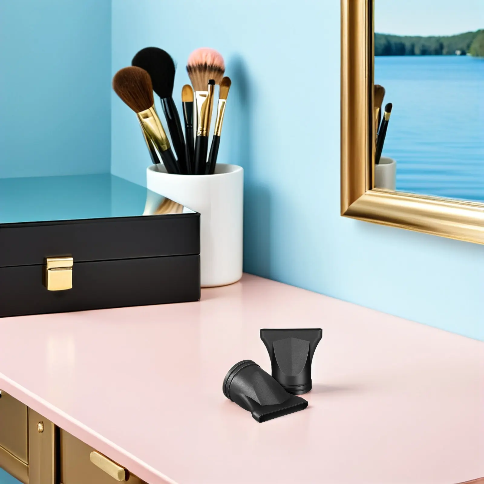 

Набор из 6 насадок для фена: диффузор, узкий концентратор, плоская насадка-колпак для сушки волос, для салонов и парикмахерских