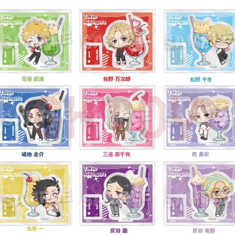 

10cm/3.93in Tokyo Avenger Yline Perimeter Cream Soda Ver Q anime character Acrylic Standing Sign fine Gift Creative Toy Backdrop