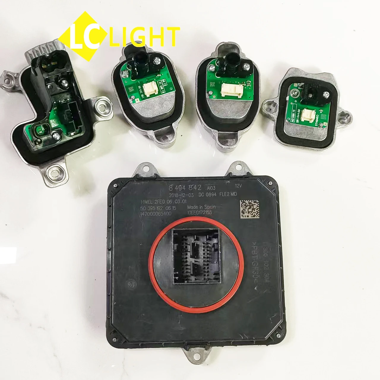 OEM 63117419620 7419615 A Set Full LED Headlight Original 8494842 Ballast Module Unit New 63117419619 For 3' F30 F35 EUR Car