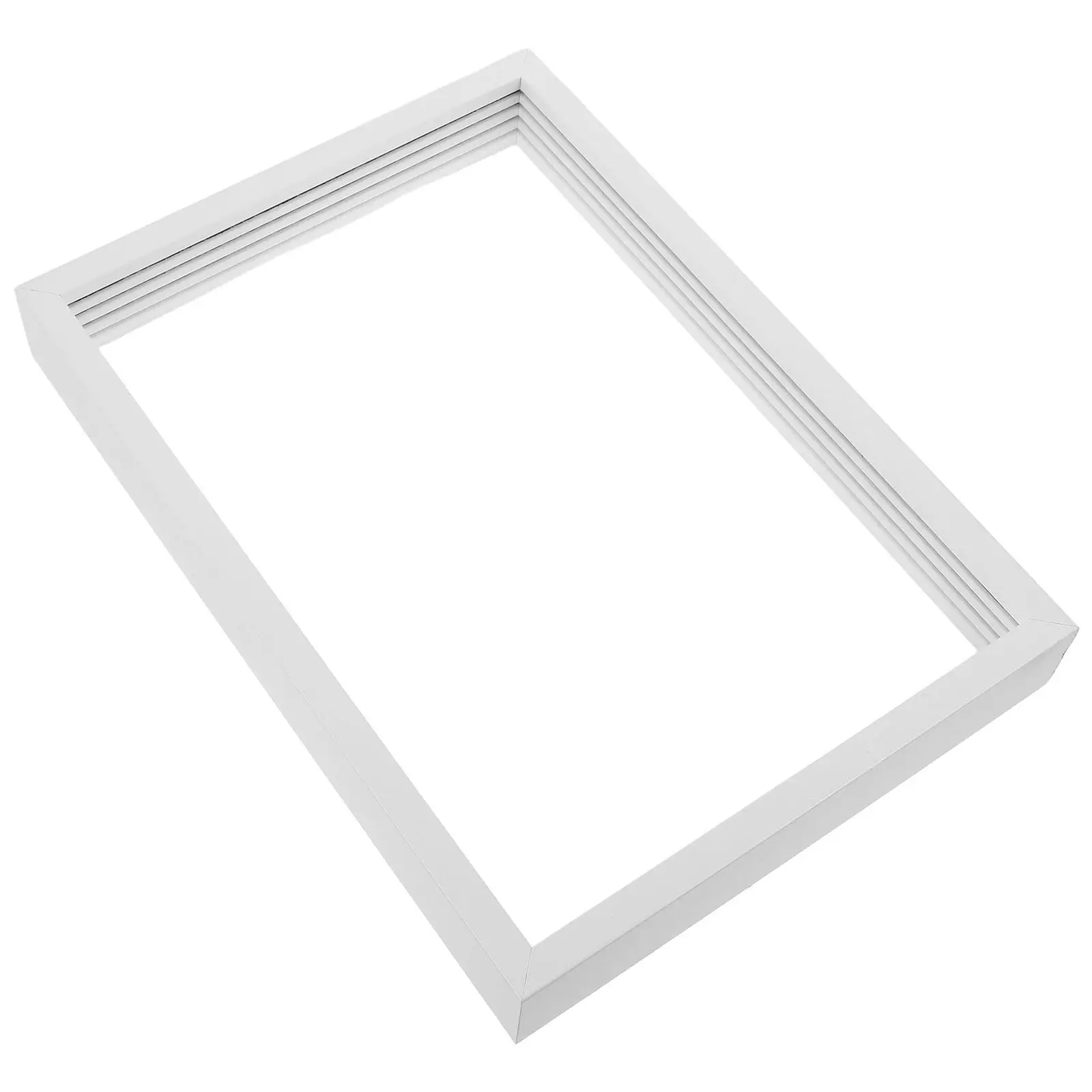 Transparent DIY Wooden Frame Family Handprint Keepsake Footprint Fingerprint Display Freestanding Wall Hanging Tabletop
