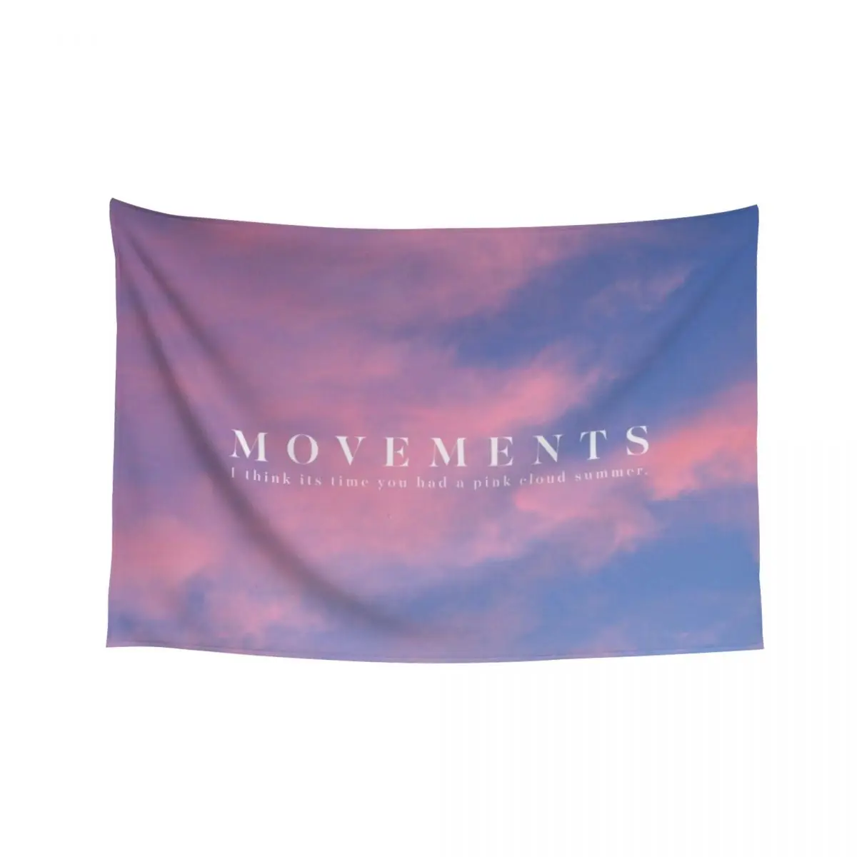 

Pink Cloud Summer Tapestry Wall Deco Things To The Room Bedroom Organization And Decoration Tapestry