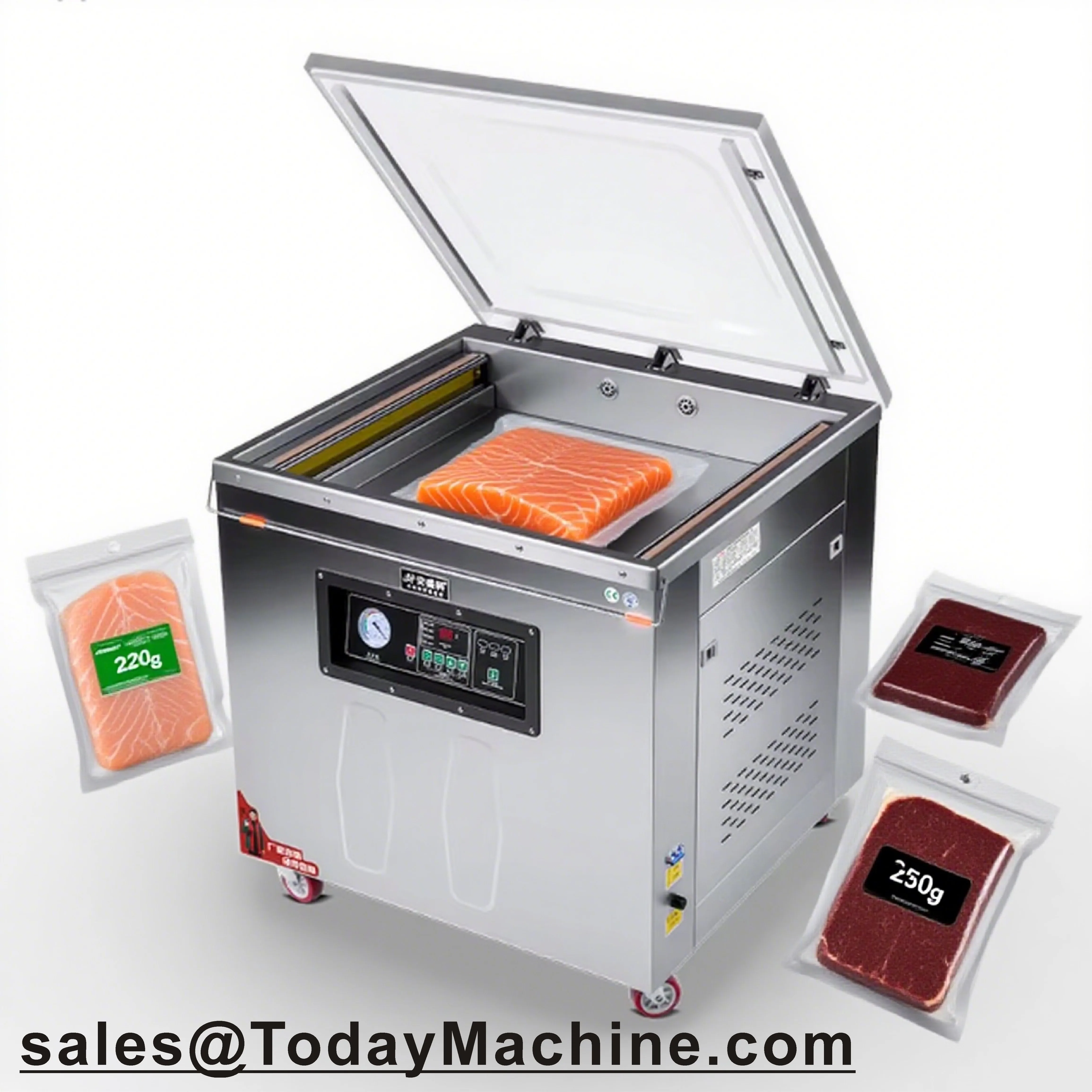 Vacuum Food Sealer 600mm Single Chamber Vacuum Packaging Machine