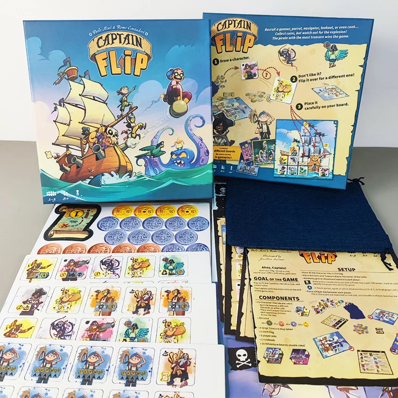 لعبة كابتن فليب البحث عن كنز ا - مراجعة Board Game Pirates وسعره