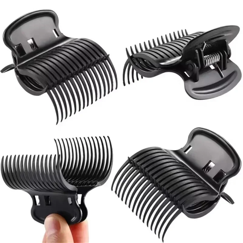 12pcs/set Hair Curler Claw Clips Hot Roller Clips Heatless Replacement Salon Insulation Clip Professional Hair Styling Tool
