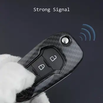 熱銷優質汽車碳纖維折疊鑰匙殼,適用於福特翼搏、F150、F250、Ranger,低價汽車鑰匙配件 8 最佳銷售 福特翼搏 - №3
