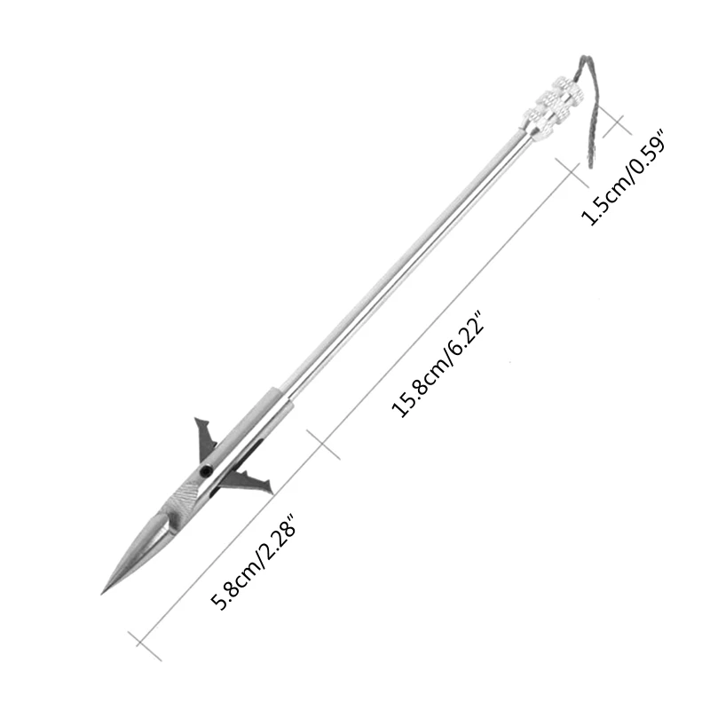 Fishing Barbs for Arrow For Slingshot Catapult Bow Fish