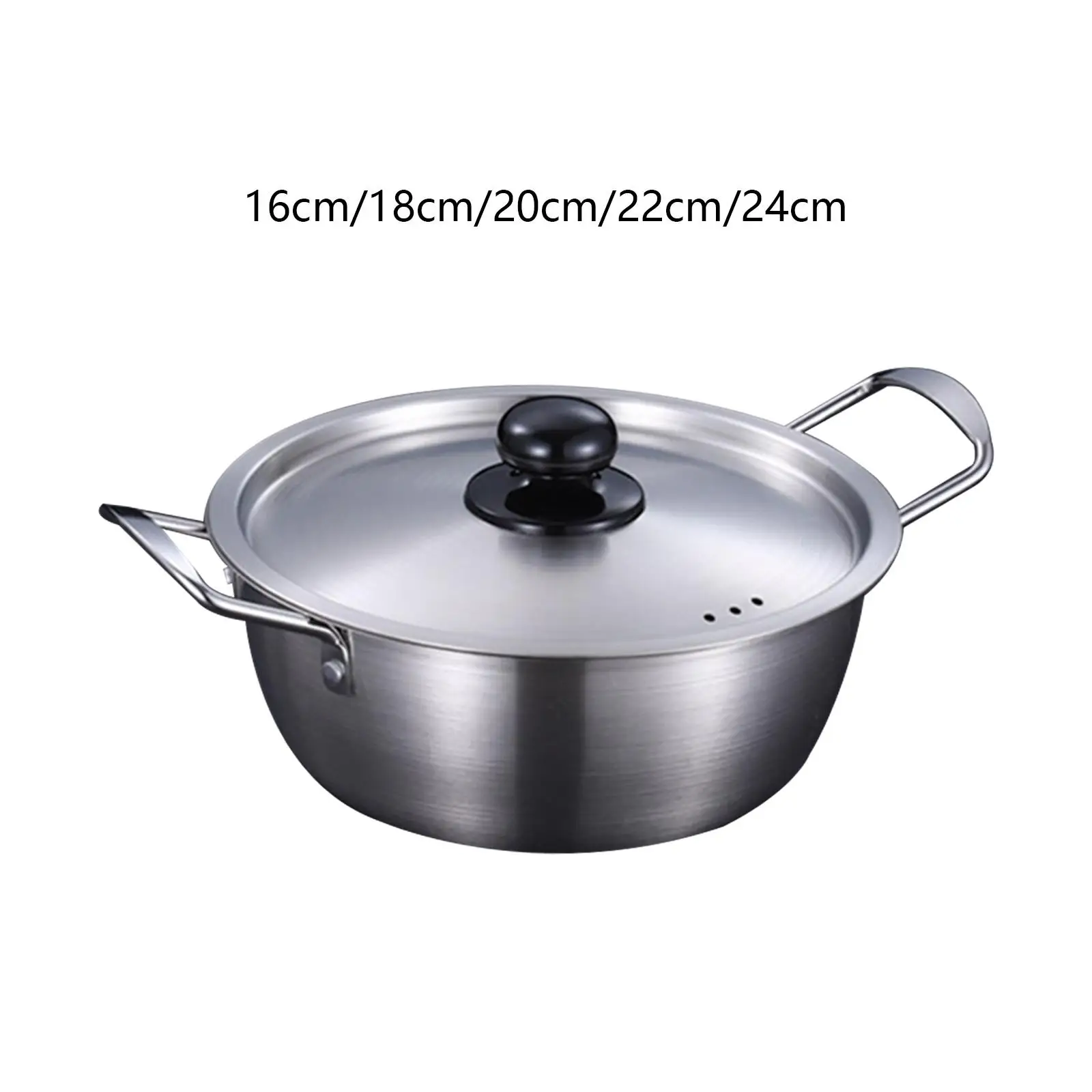 Korean Ramen Cooking Pot Household Ramyun Pot for Camping Restaurant Pasta