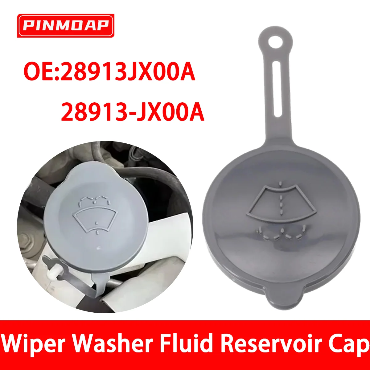Car Windshield Wiper Cleaning Fluid Reservoir Cover Suitable 28913JX00A 28913-JX00A For Nissan Automotive Parts﻿