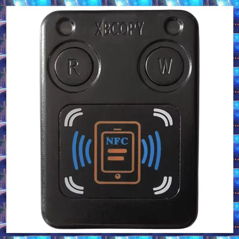 

2025 NFC RFID Smart Chip Card Reader Copier +3XCUID Keychain IC 13.56Mhz ID 125Khz 250Khz 375Khz RFID Token Clone Duplicator,NFC